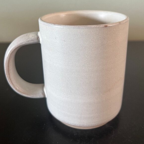 Set of 2 HEARTH & HAND with Magnolia Off-White Matte Finish Glaze Stoneware Mugs - Picture 4 of 7